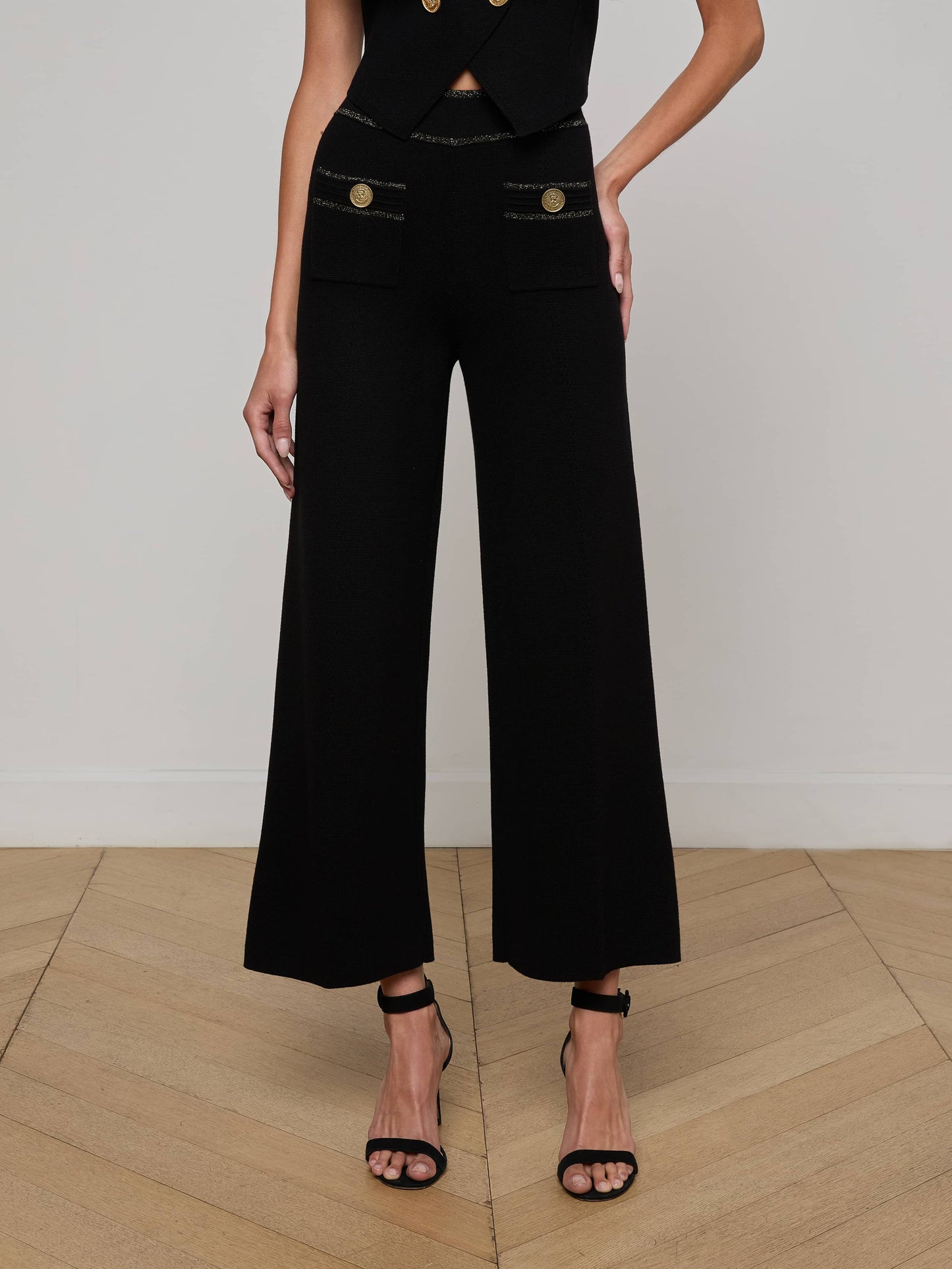 Madrid Wide Leg Knit Pant