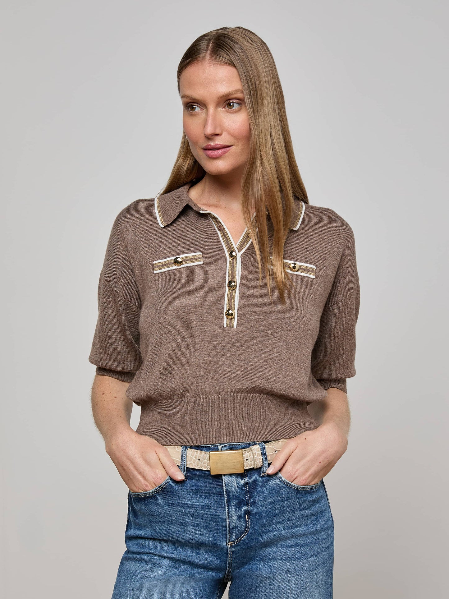 Masaki Cropped Sweater