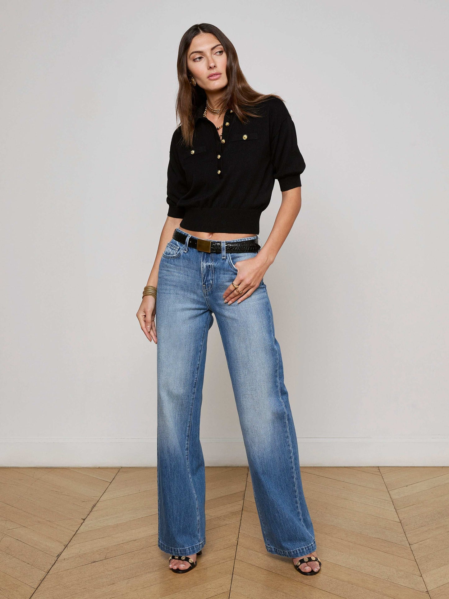 Masaki Cropped Sweater