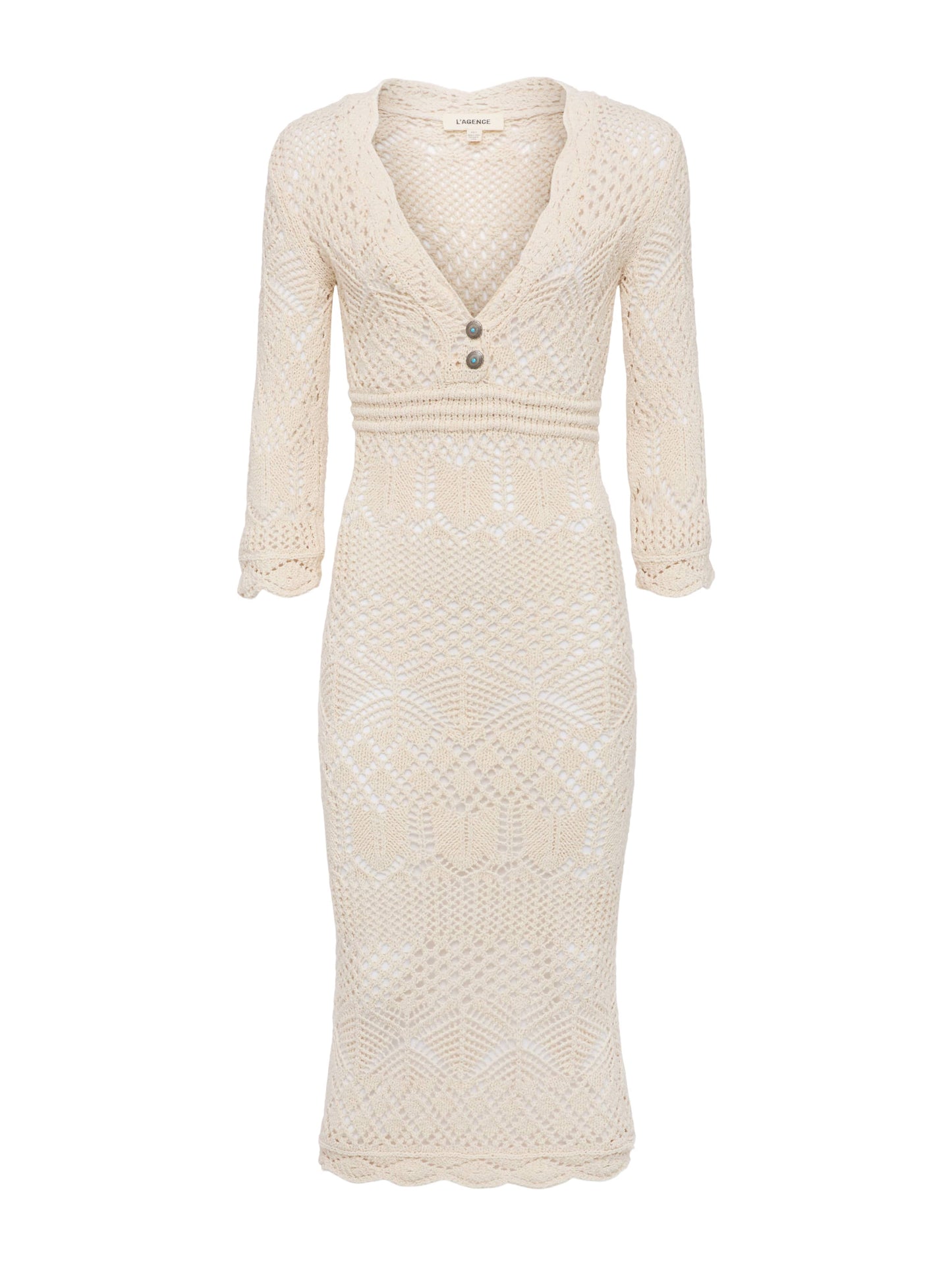 Dovie Pointelle Knit Dress