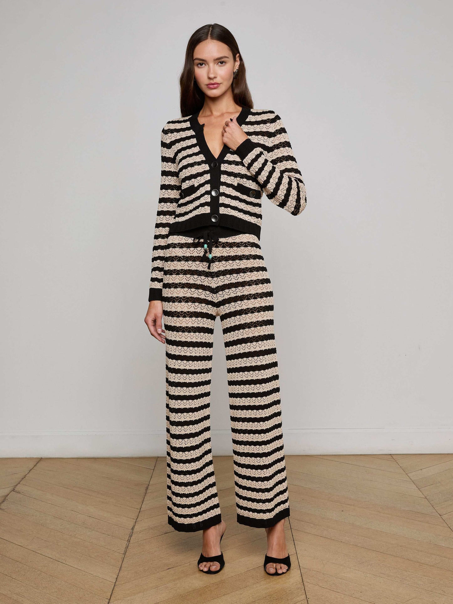 Orla Pointelle Knit Cardigan