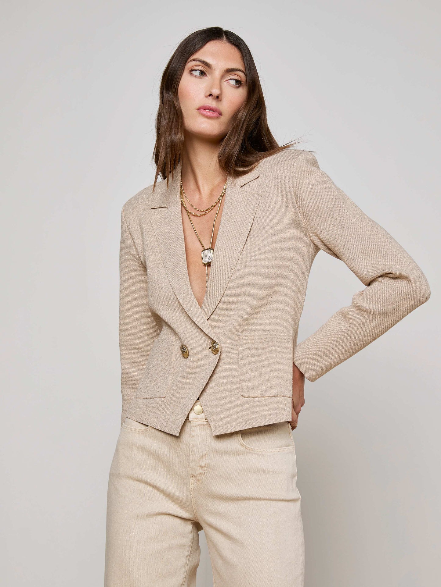 Sofia Knit Blazer