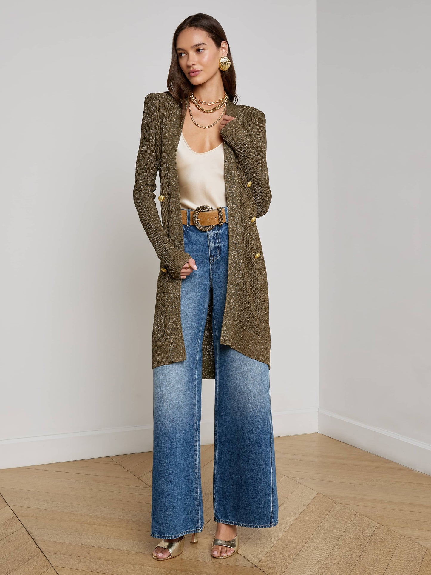 Noe Double-Breasted Cardigan