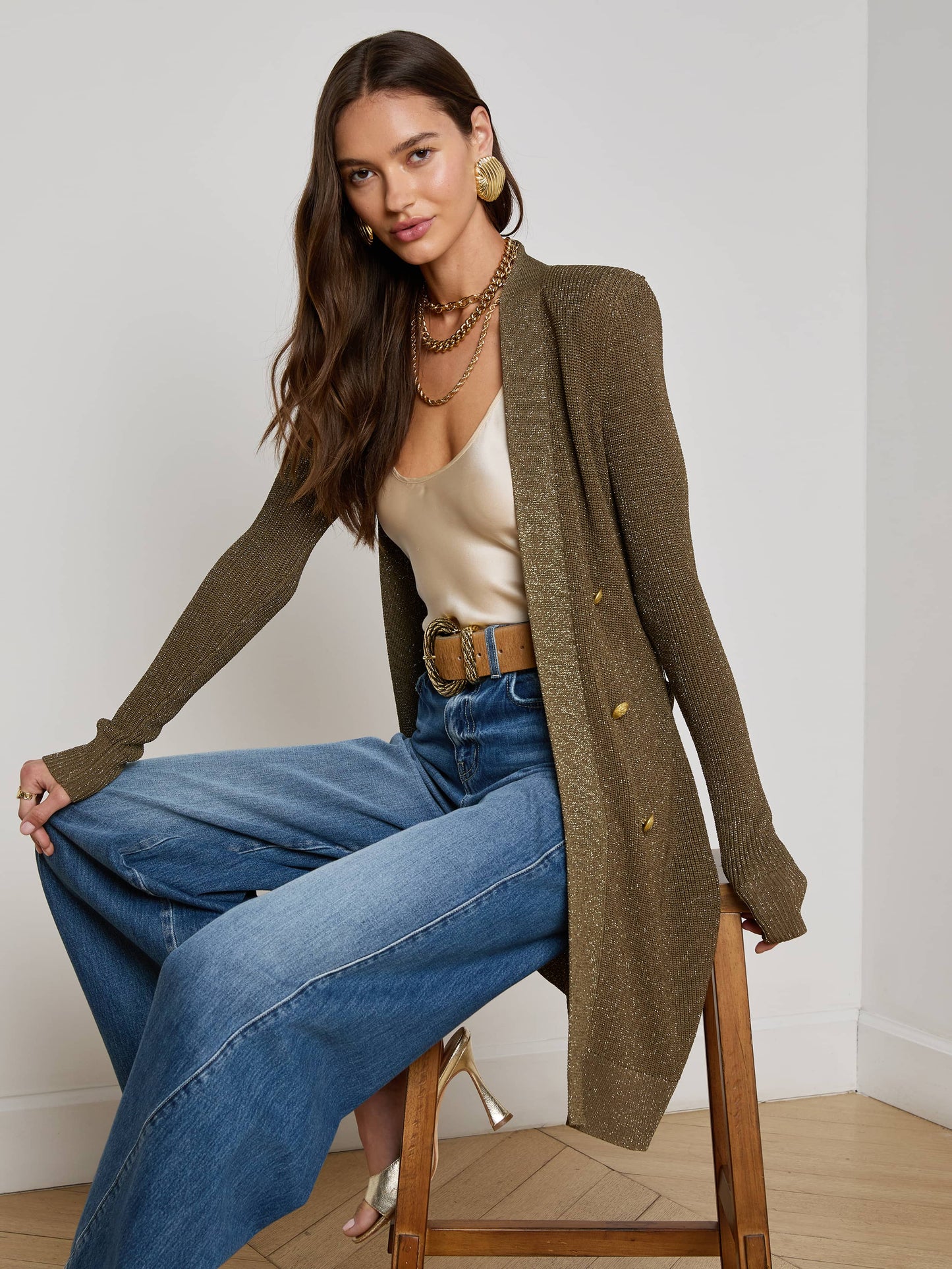 Noe Double-Breasted Cardigan