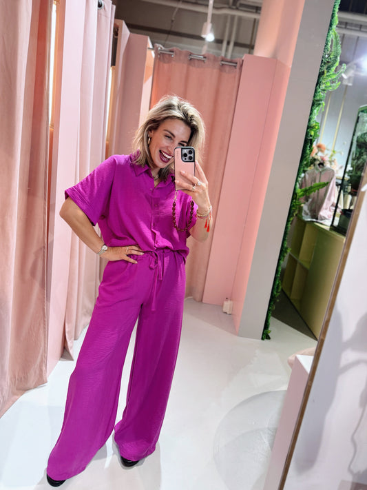 Kiani Pants - Magenta