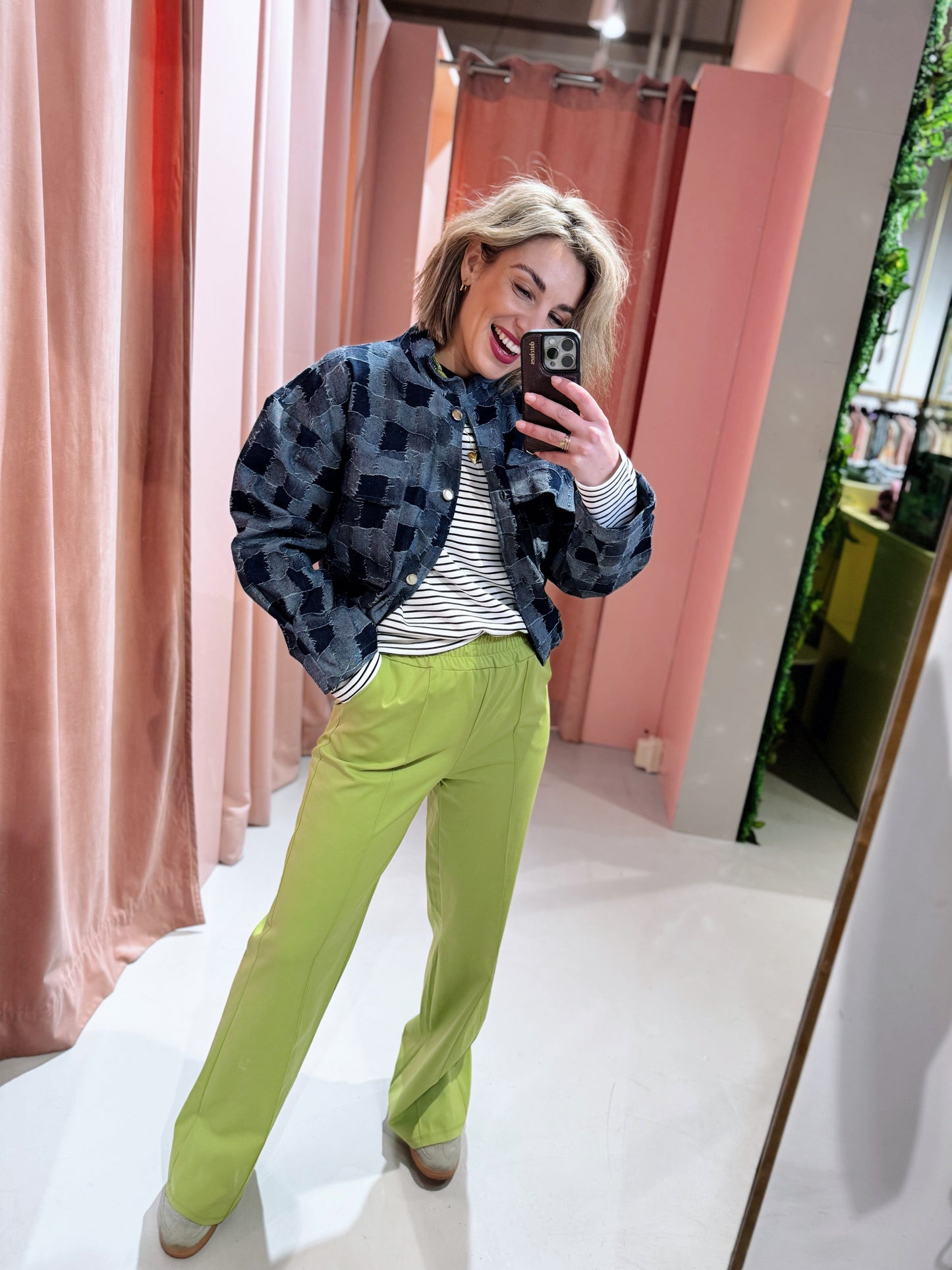 Dafne Pants - Lime Green
