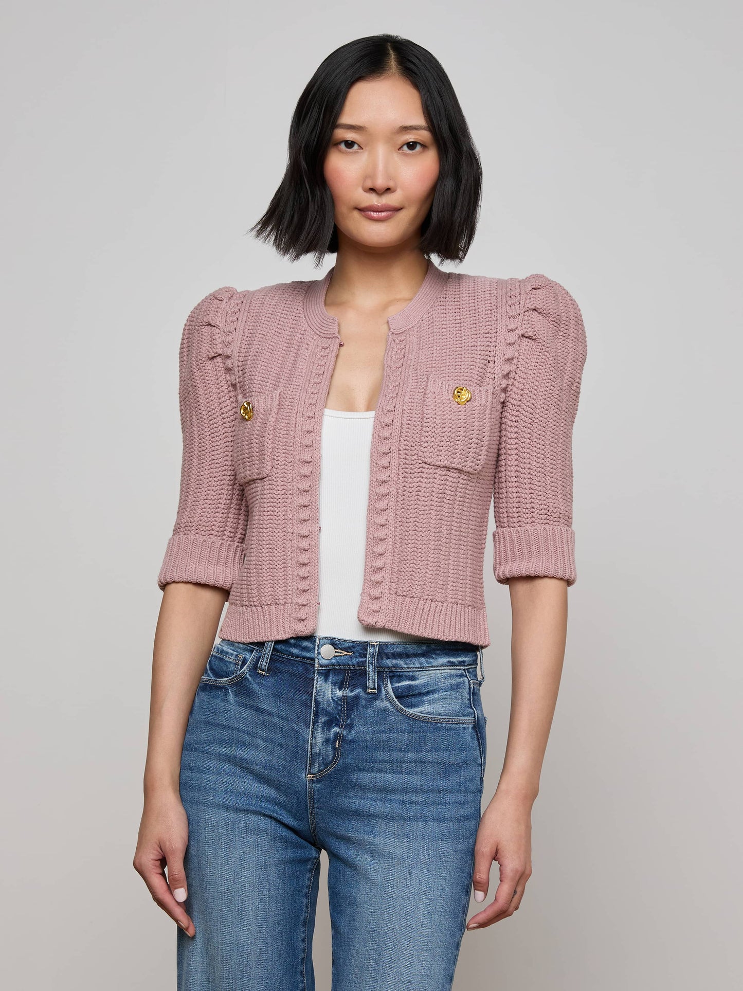 Delilah Cropped Cardigan