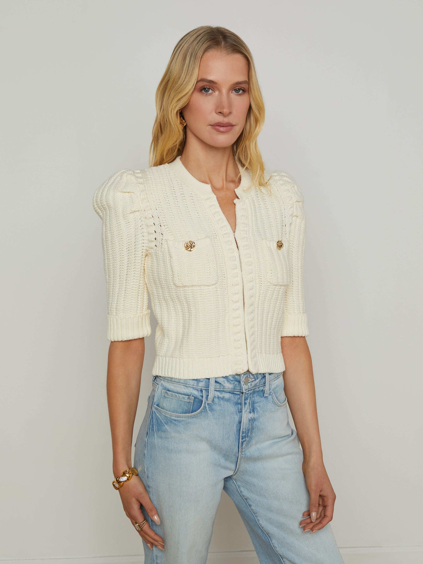 Delilah Cropped Cardigan
