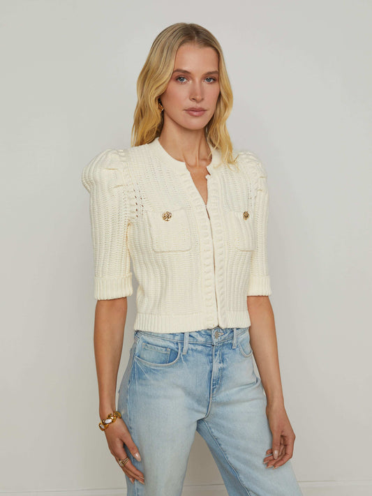 Delilah Cropped Cardigan