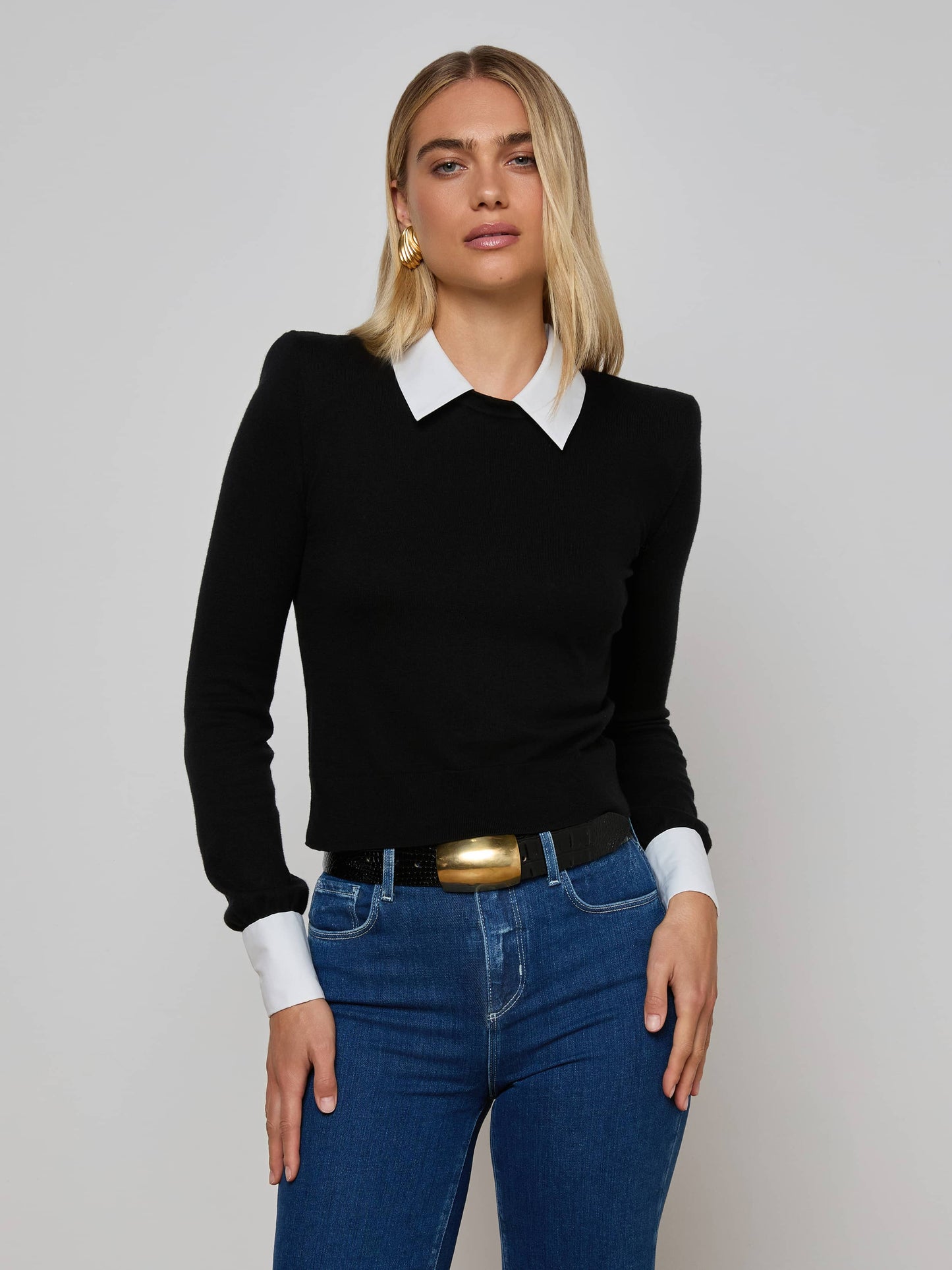April Collared Pullover