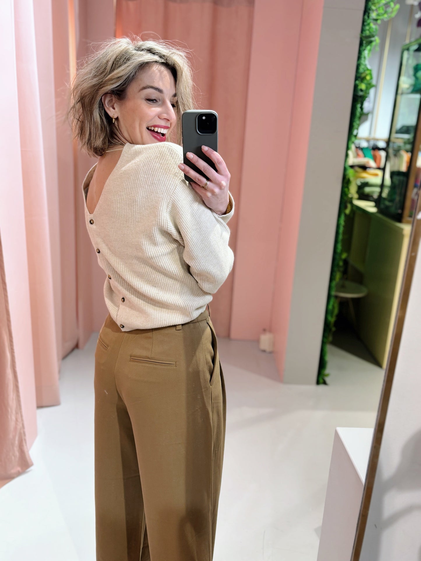 MSCHHenrika HW Pants - Ermine