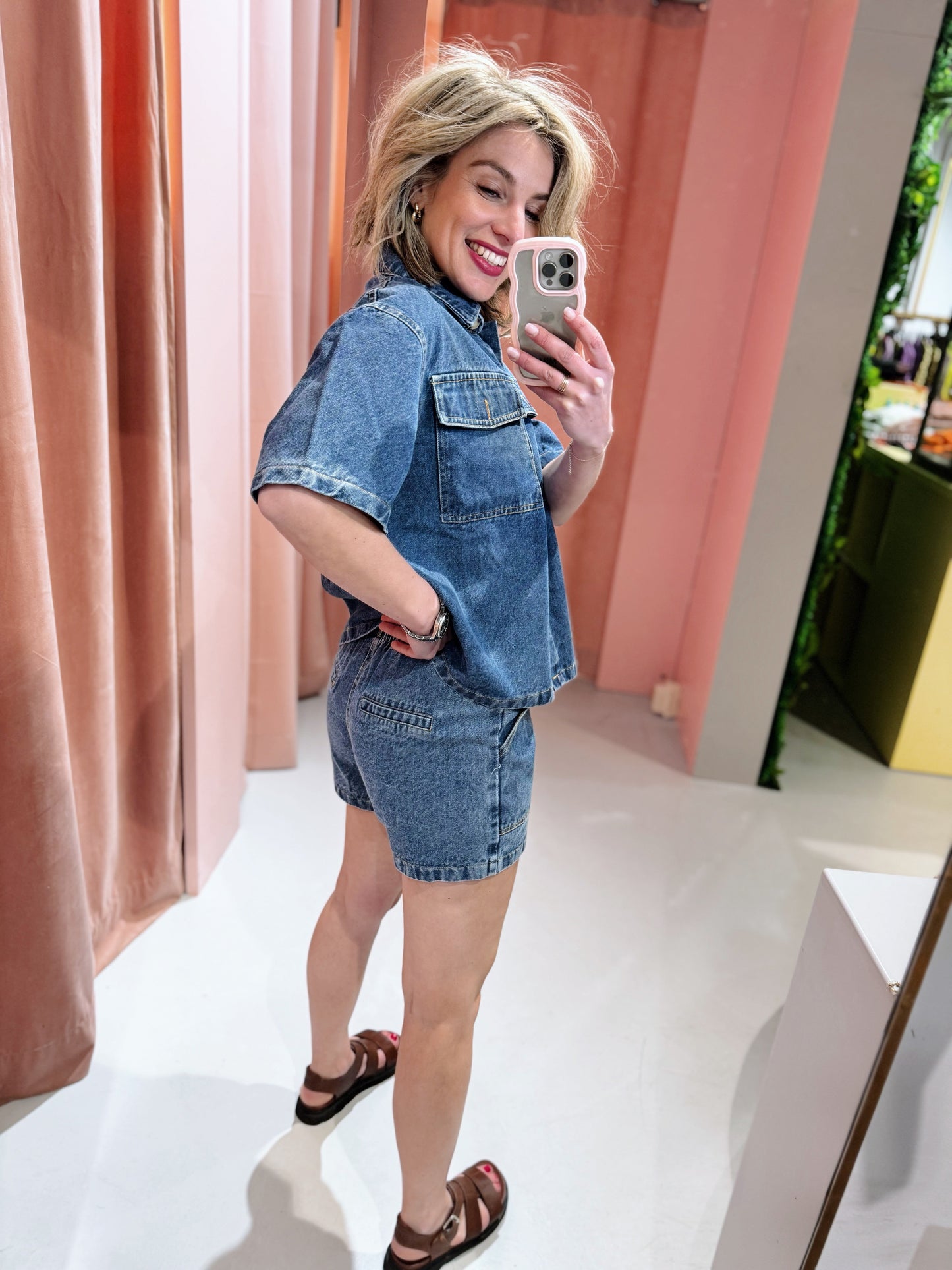 Orla Short - Donker Blauw