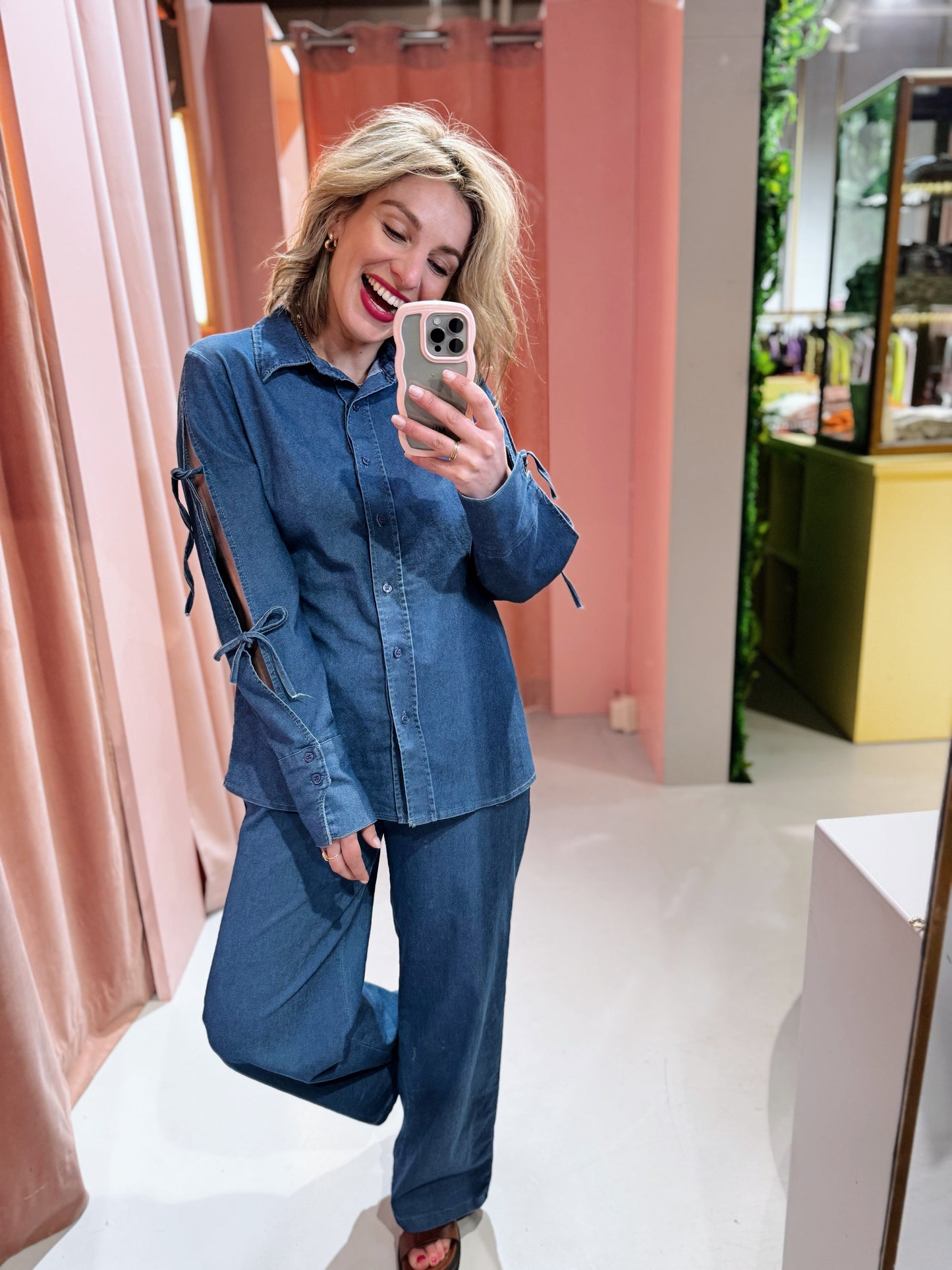 Nadia Pants - Donkerblauw