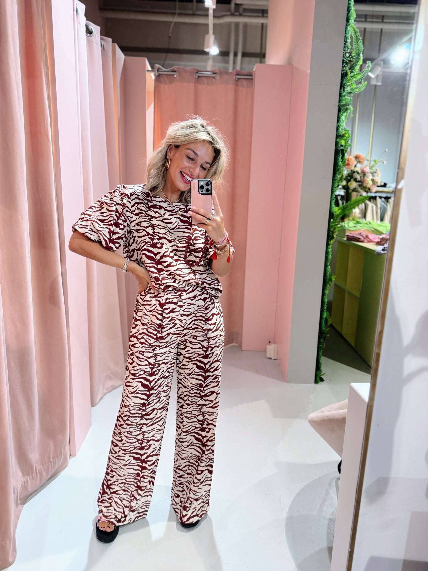 Jutta Pants - Bordeaux