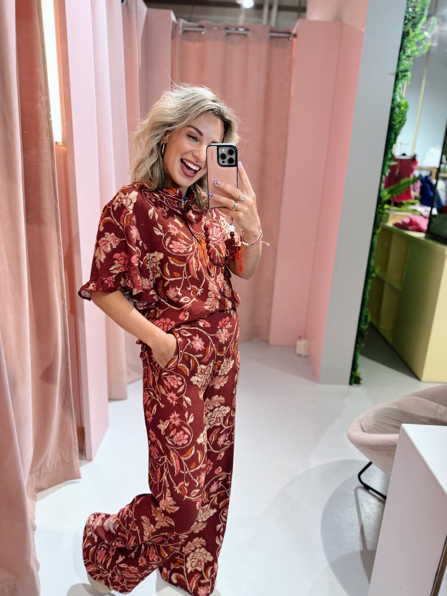 Melody Pants - Bordeaux