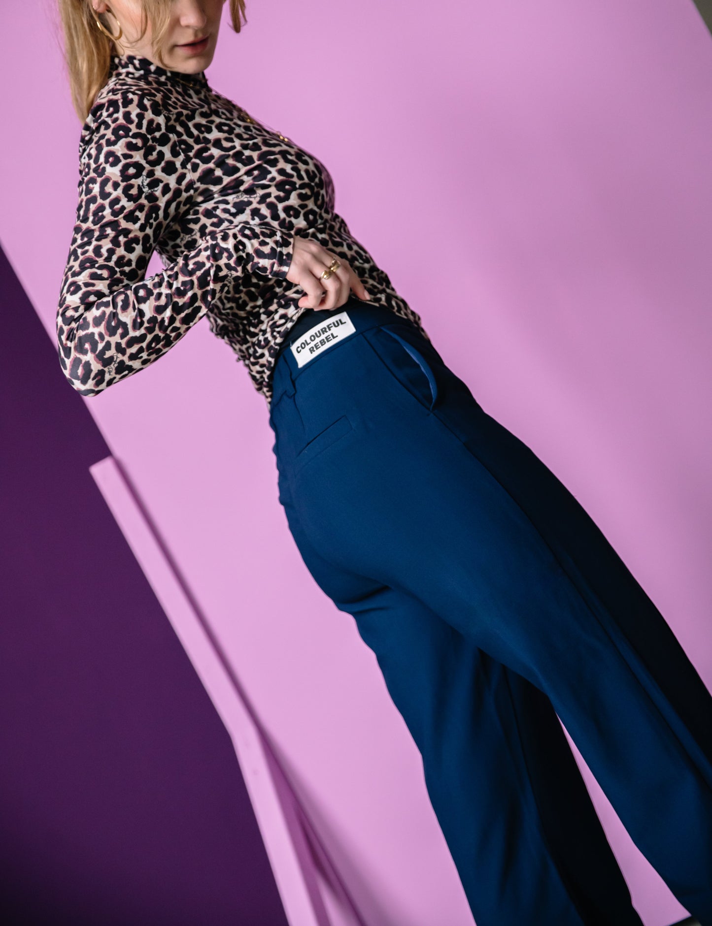 Rus Straigt Pants - Navy