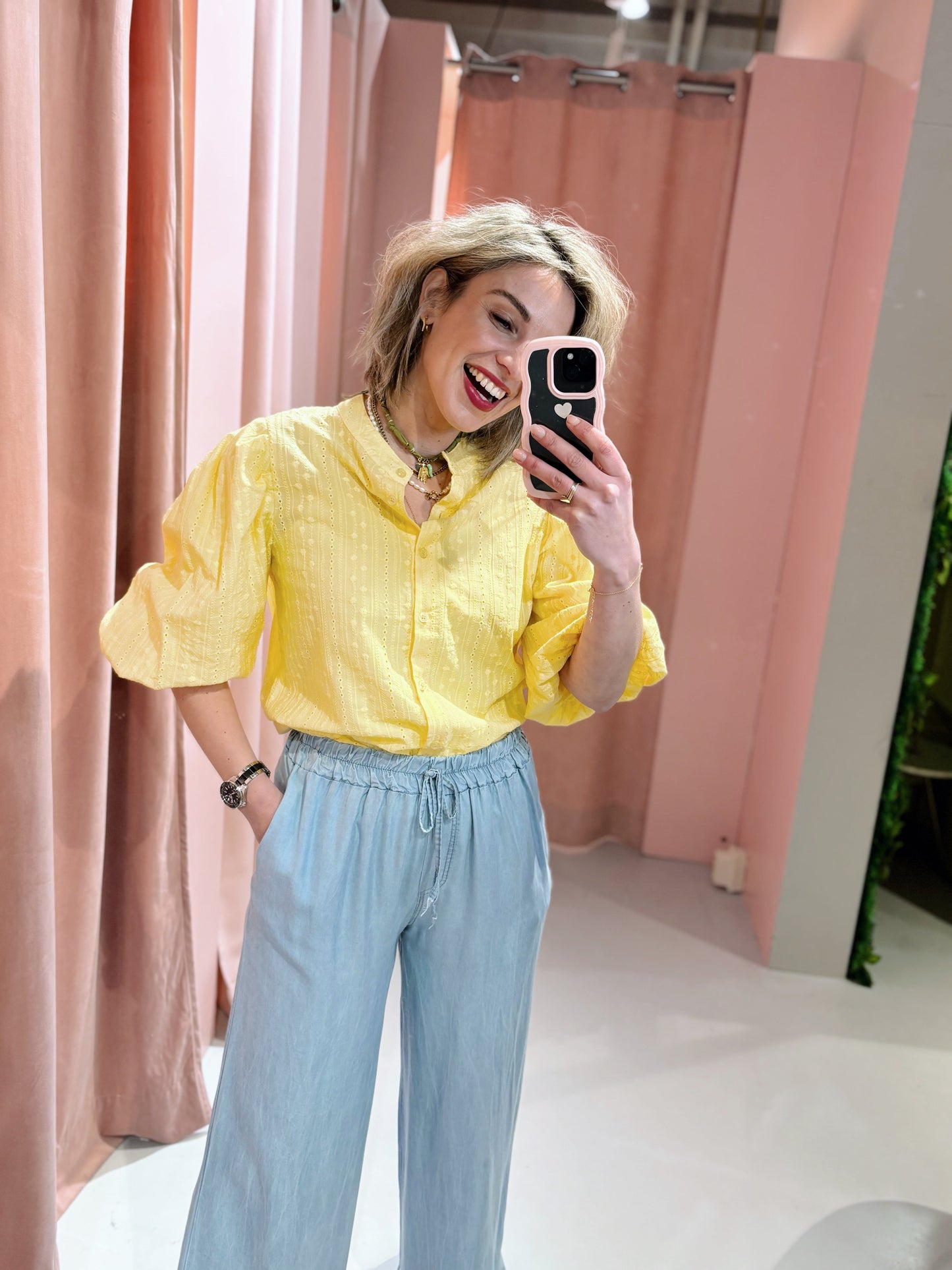 Hinde Pants - Licht Blauw