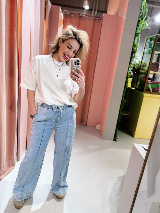 Iris Pants - Licht Blauw