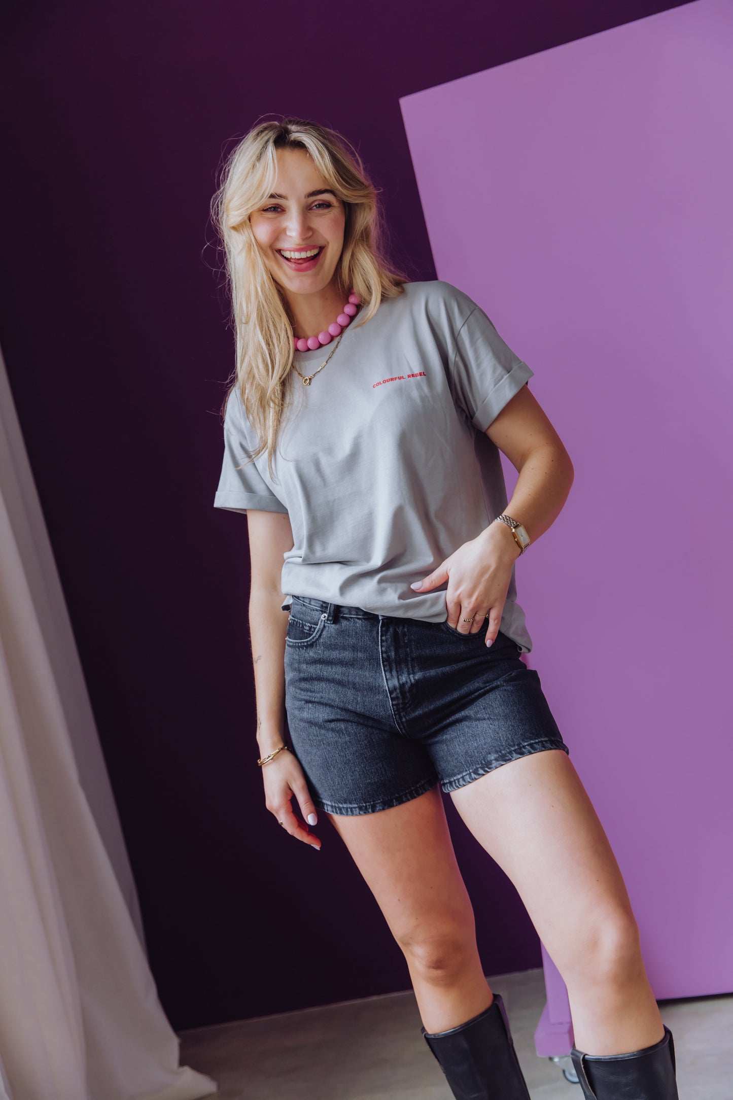 Nora Shorts - Retro Black