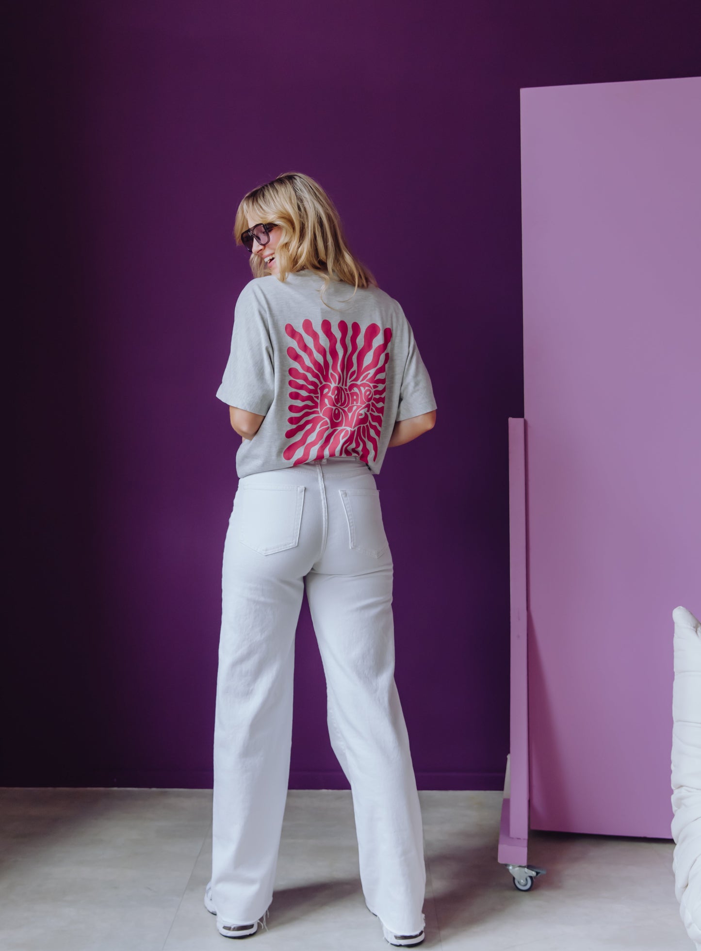 Loose Fit Jeans - Star White