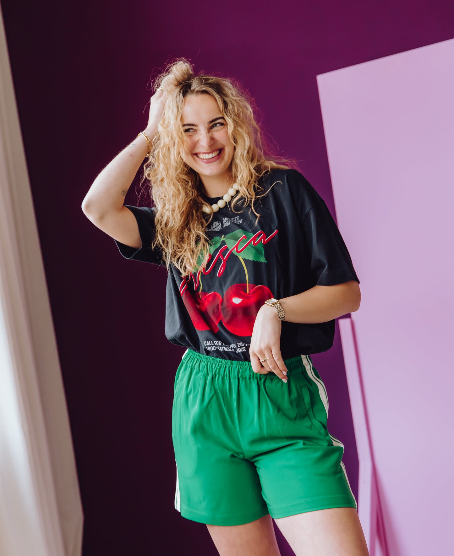 Tracksuit Shorts - Verdant Green