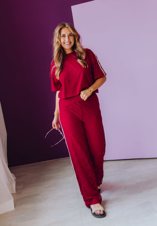 Nova Pants - Bordeaux