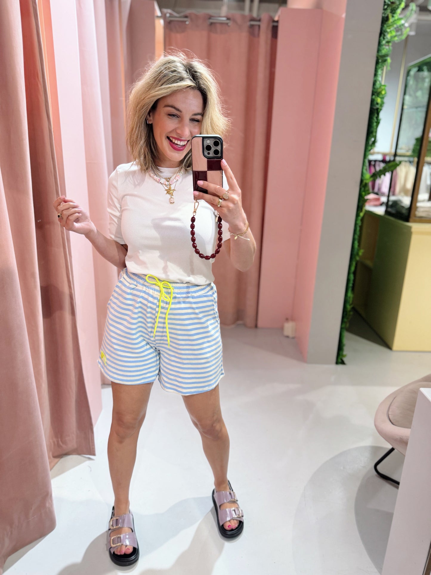 Elodie Short - Blauw