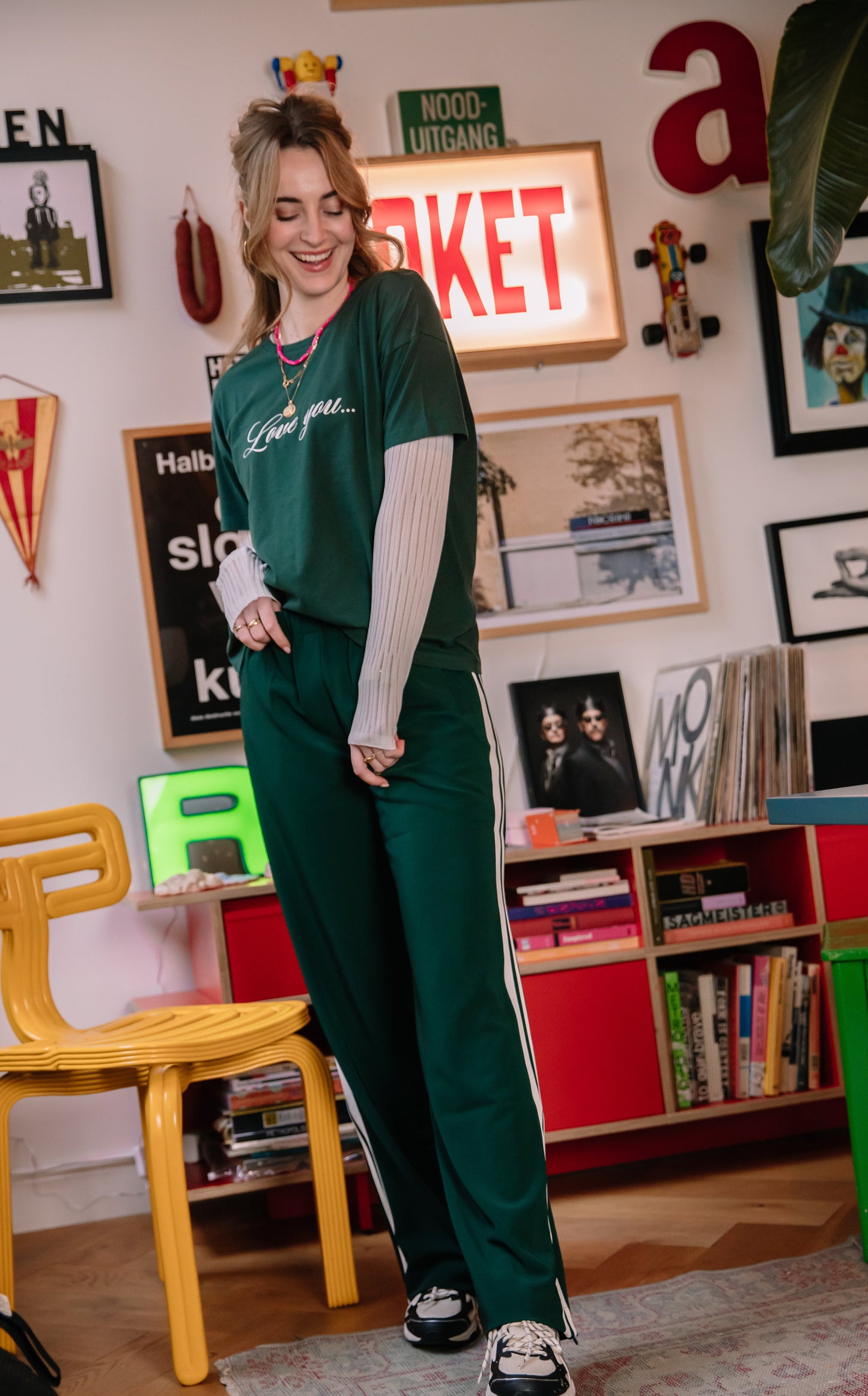 Tracksuit Trousers - Pine Forest