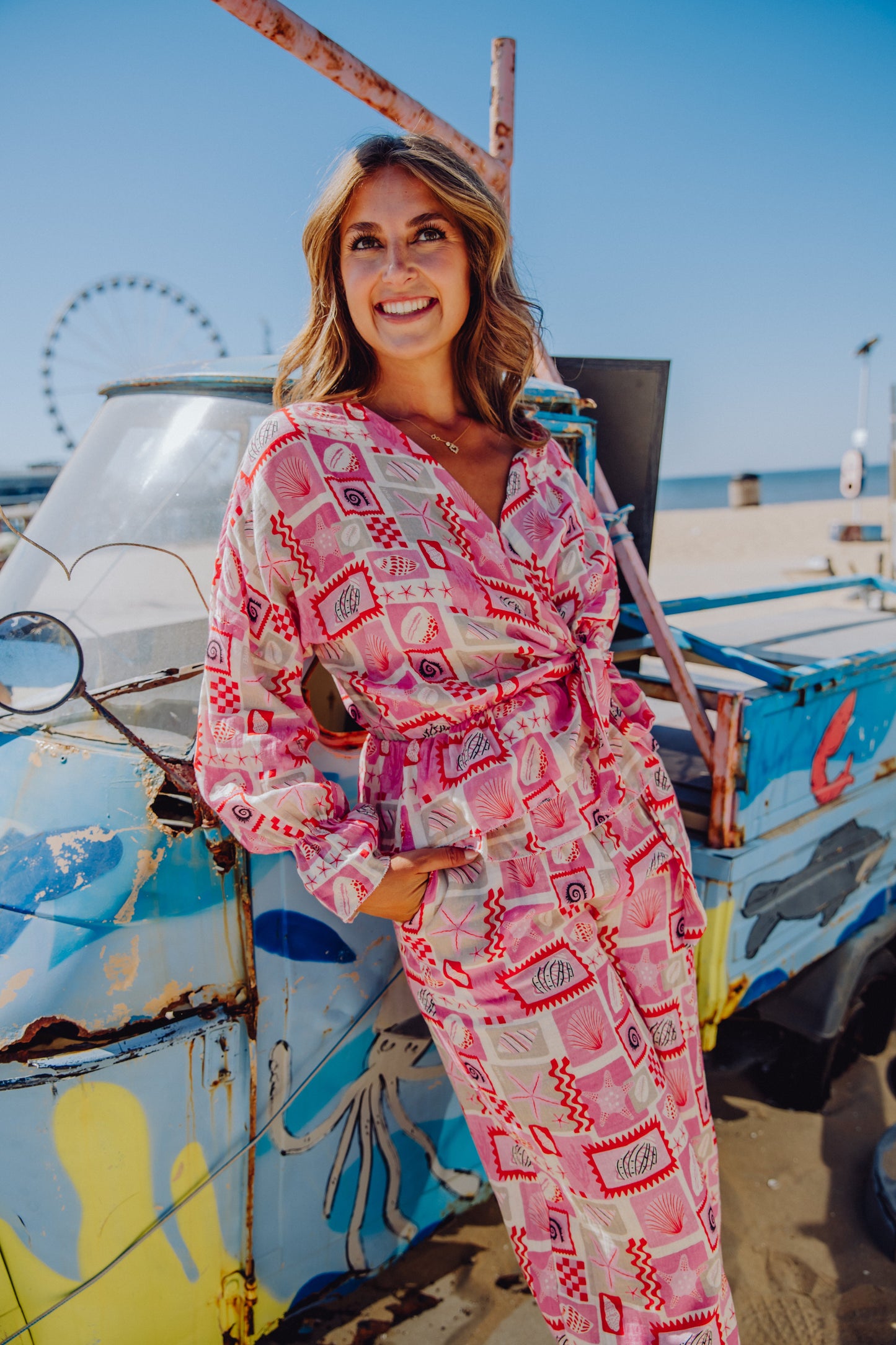 Signature Pants - Roze