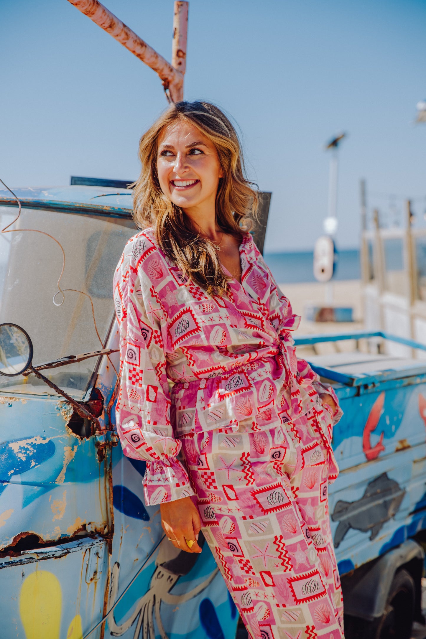 Signature Pants - Roze