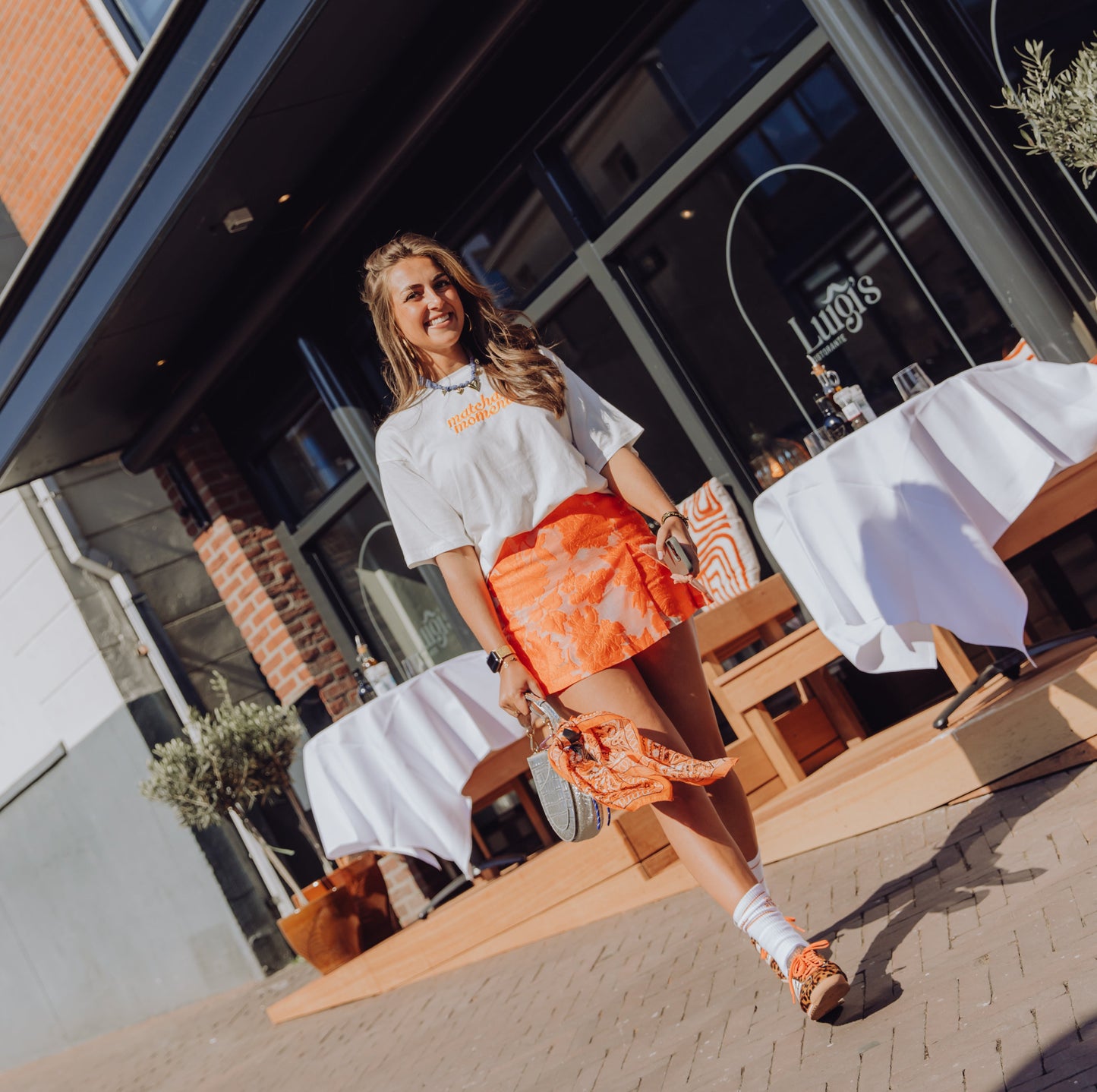 Nienke Skort - Oranje