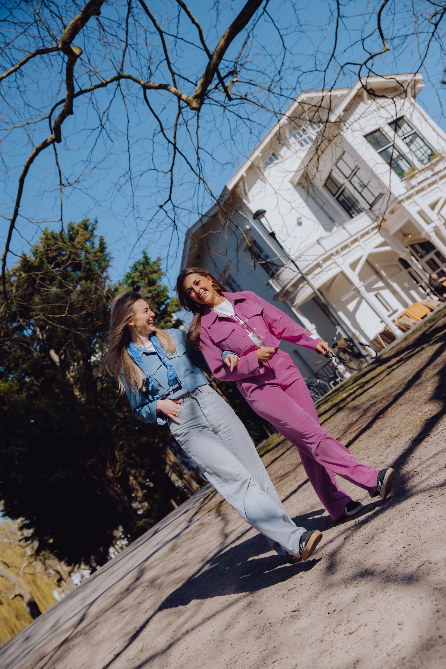 Kiona Pantalon - Magenta