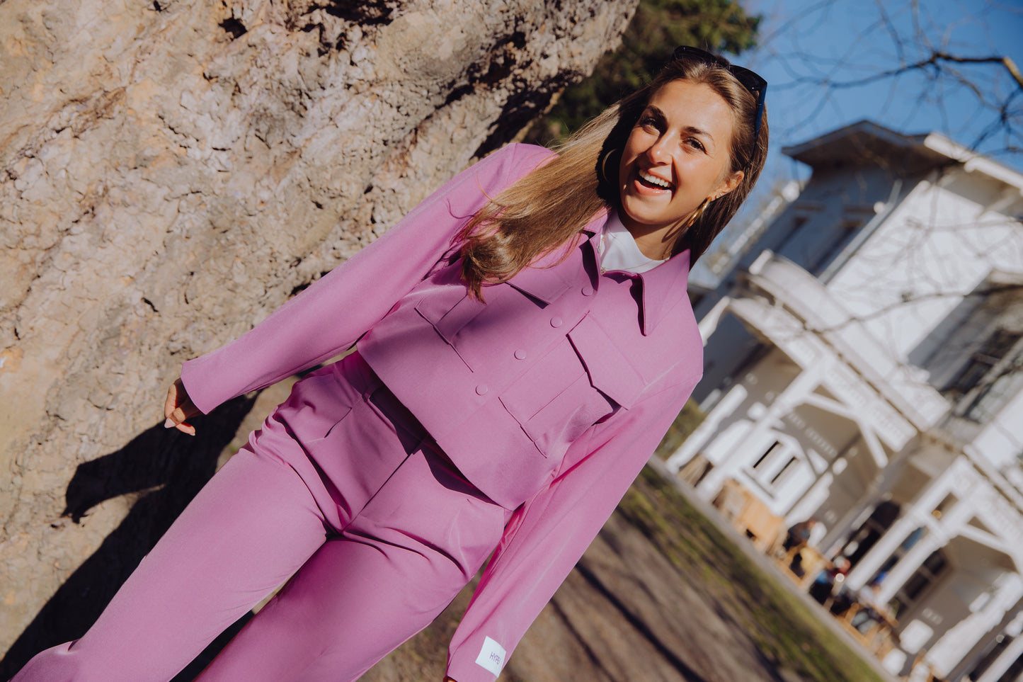 Kiona Pantalon - Magenta