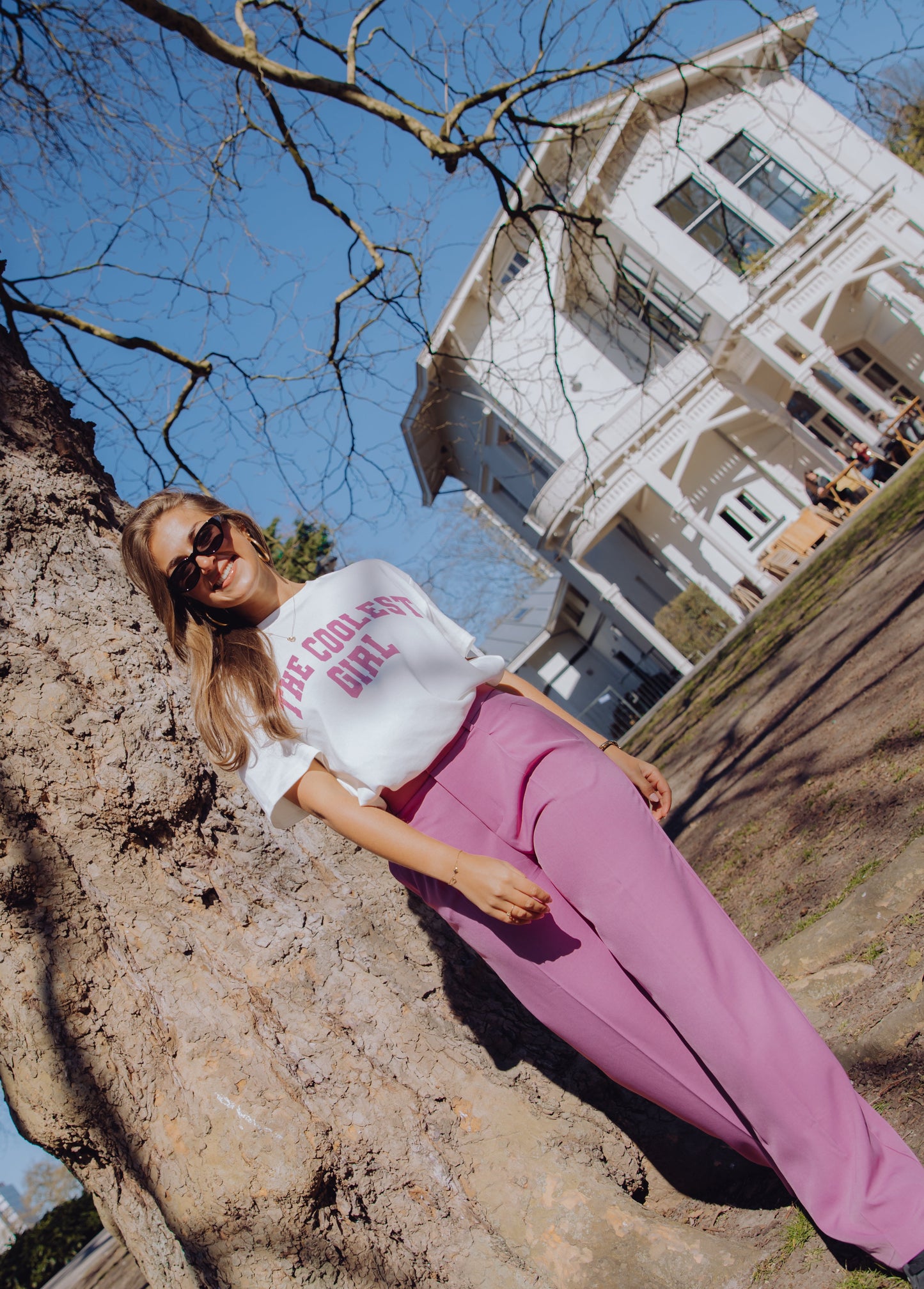 Kiona Pantalon - Magenta