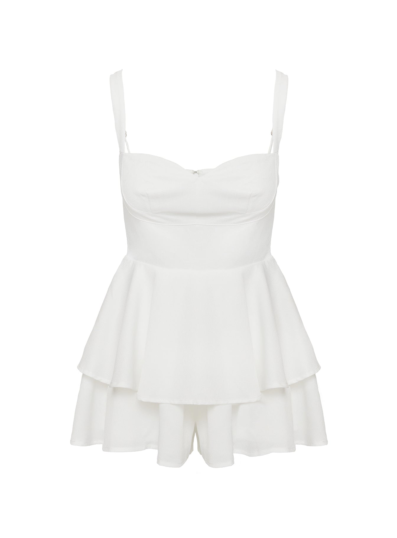 Linnie Romper White