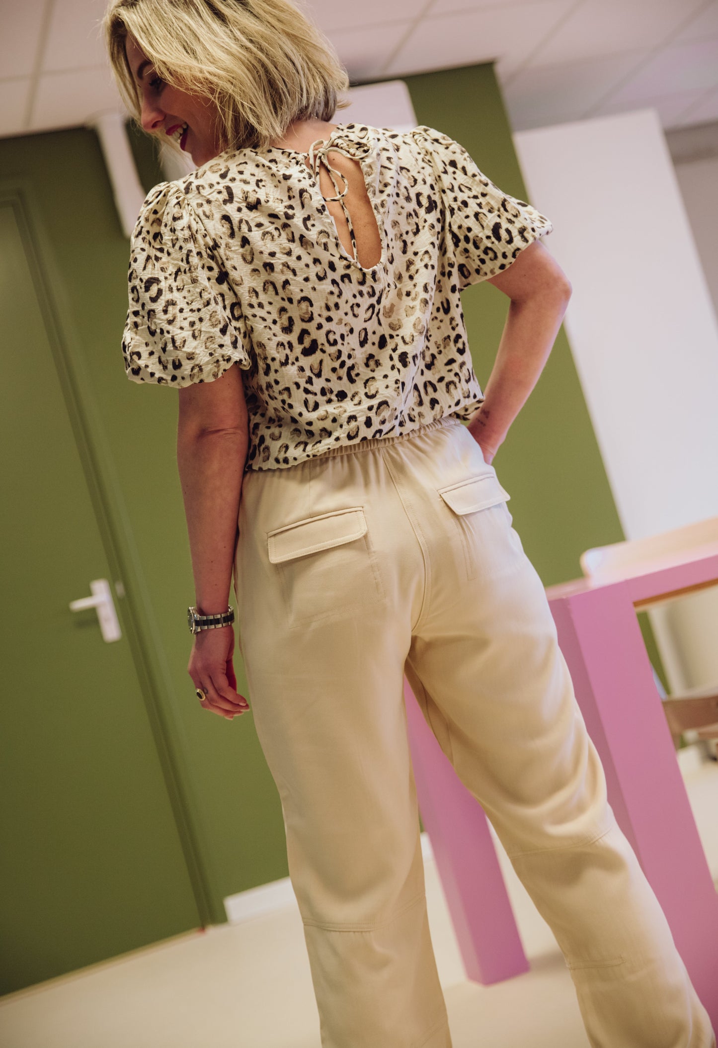 MSCHImila Selia Pants - Irish Cream