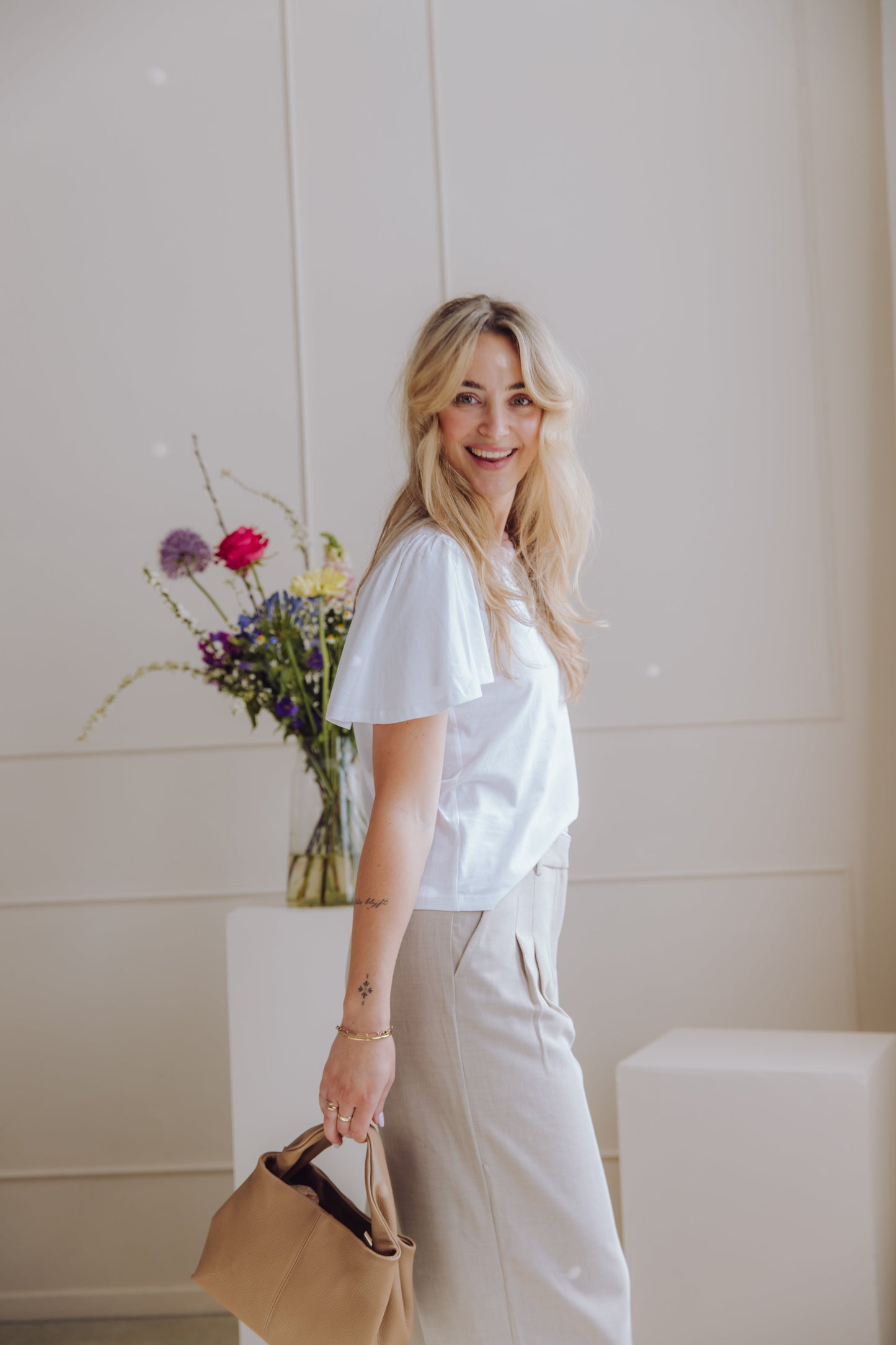 MSCHMirabelle Michelle Pleat Pants - Peyote