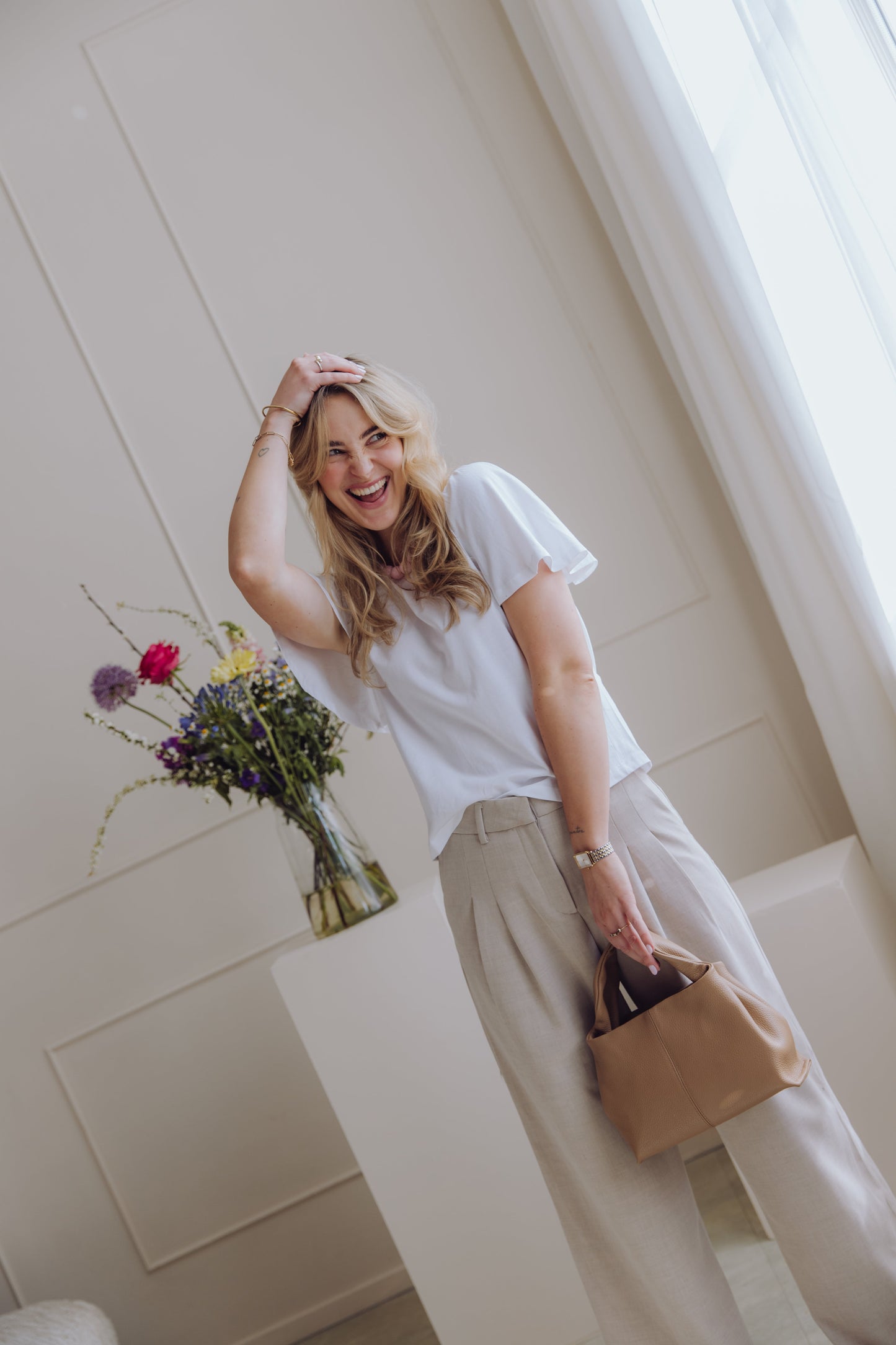 MSCHMirabelle Michelle Pleat Pants - Peyote