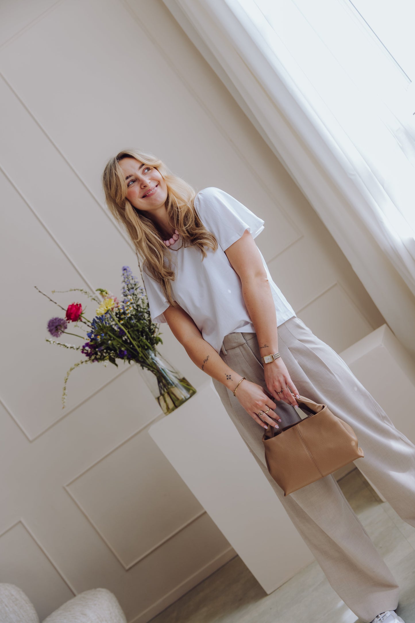 MSCHMirabelle Michelle Pleat Pants - Peyote