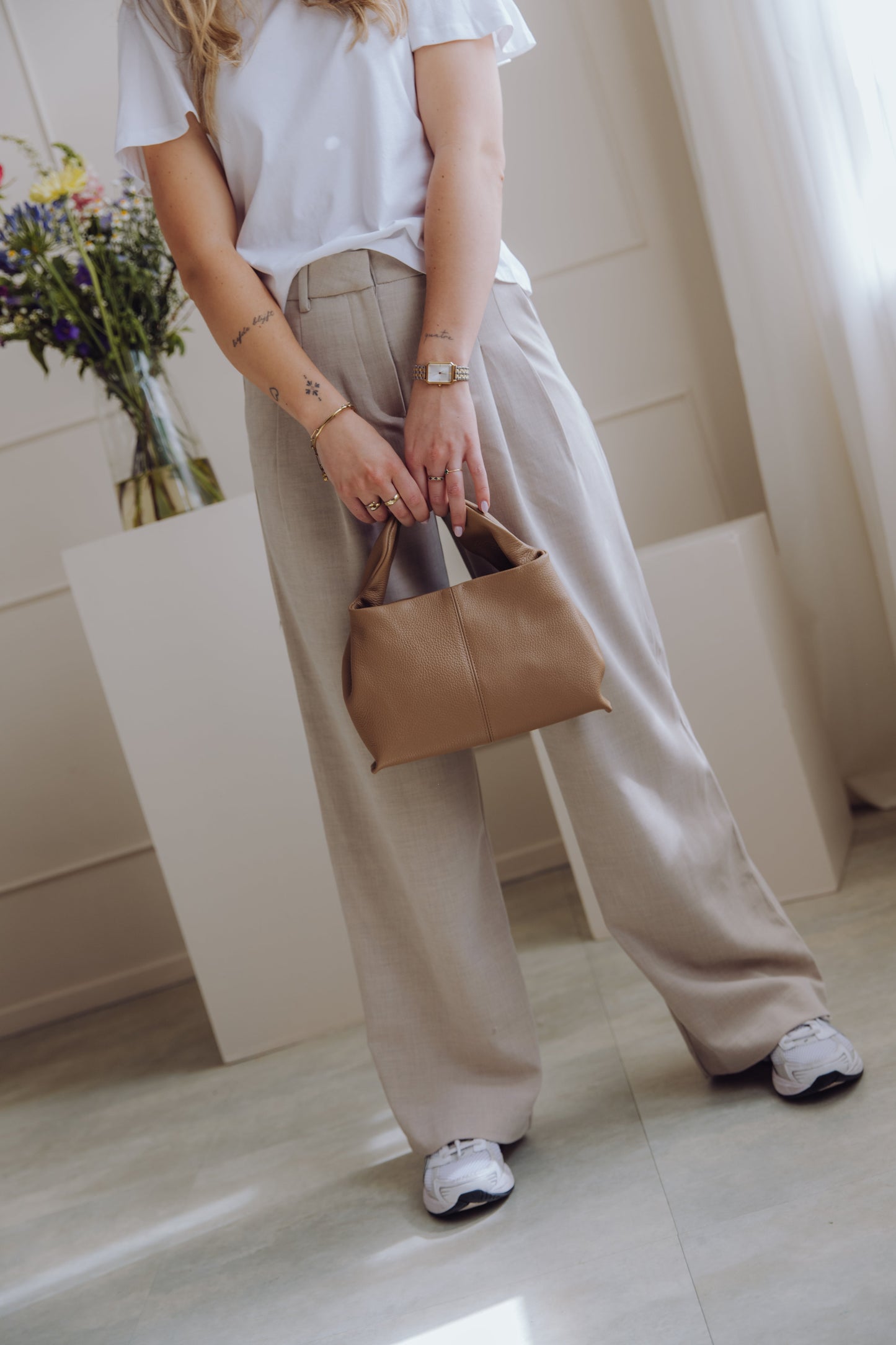 MSCHMirabelle Michelle Pleat Pants - Peyote