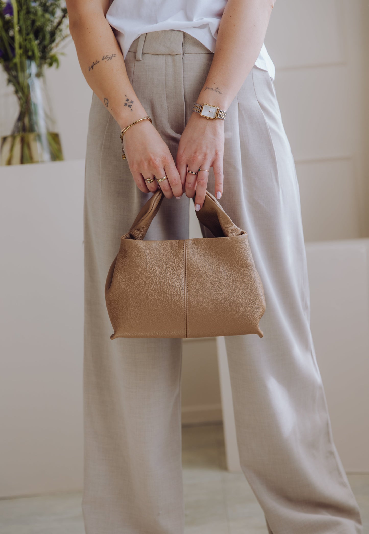 MSCHMirabelle Michelle Pleat Pants - Peyote