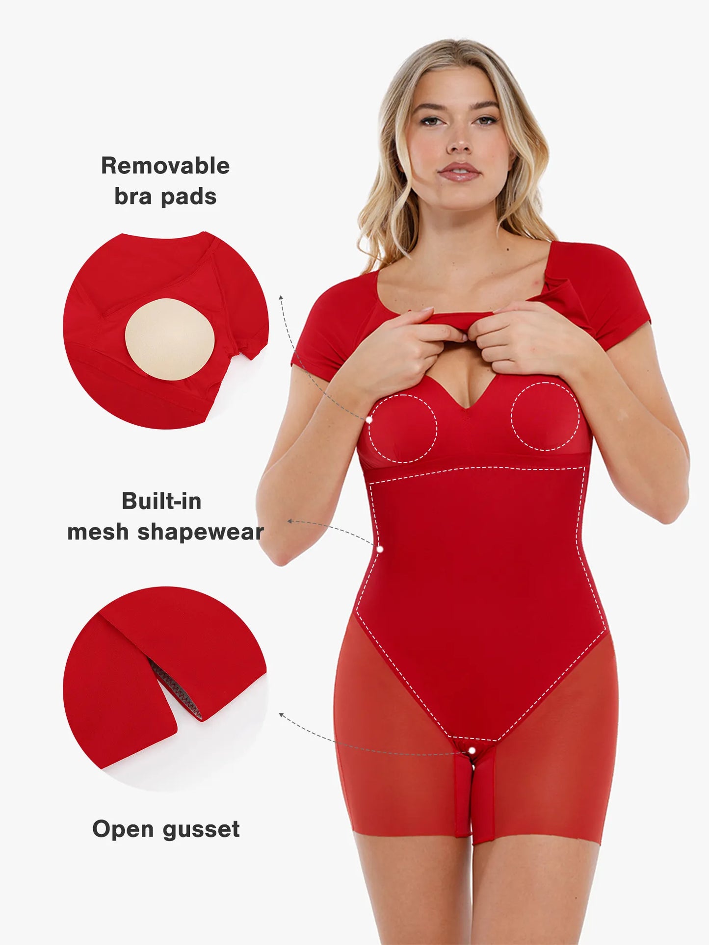 Shapewear Short Sleeve Perfect Form Sheath Dress