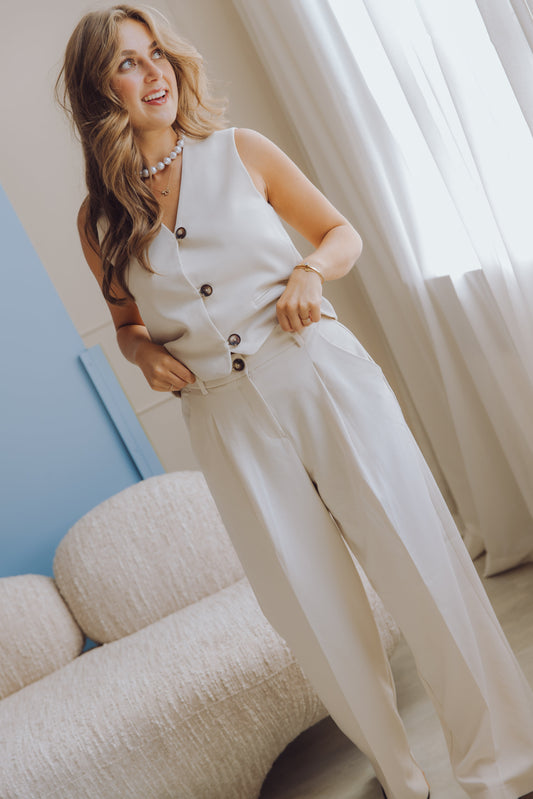 MSCHRosina Michelle HW Pants - Beige