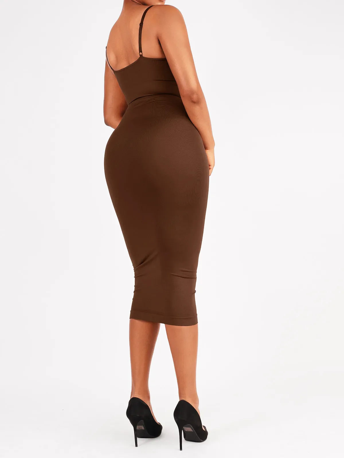 Shapewear Sleeveless Sculpting Seamless Dress Set