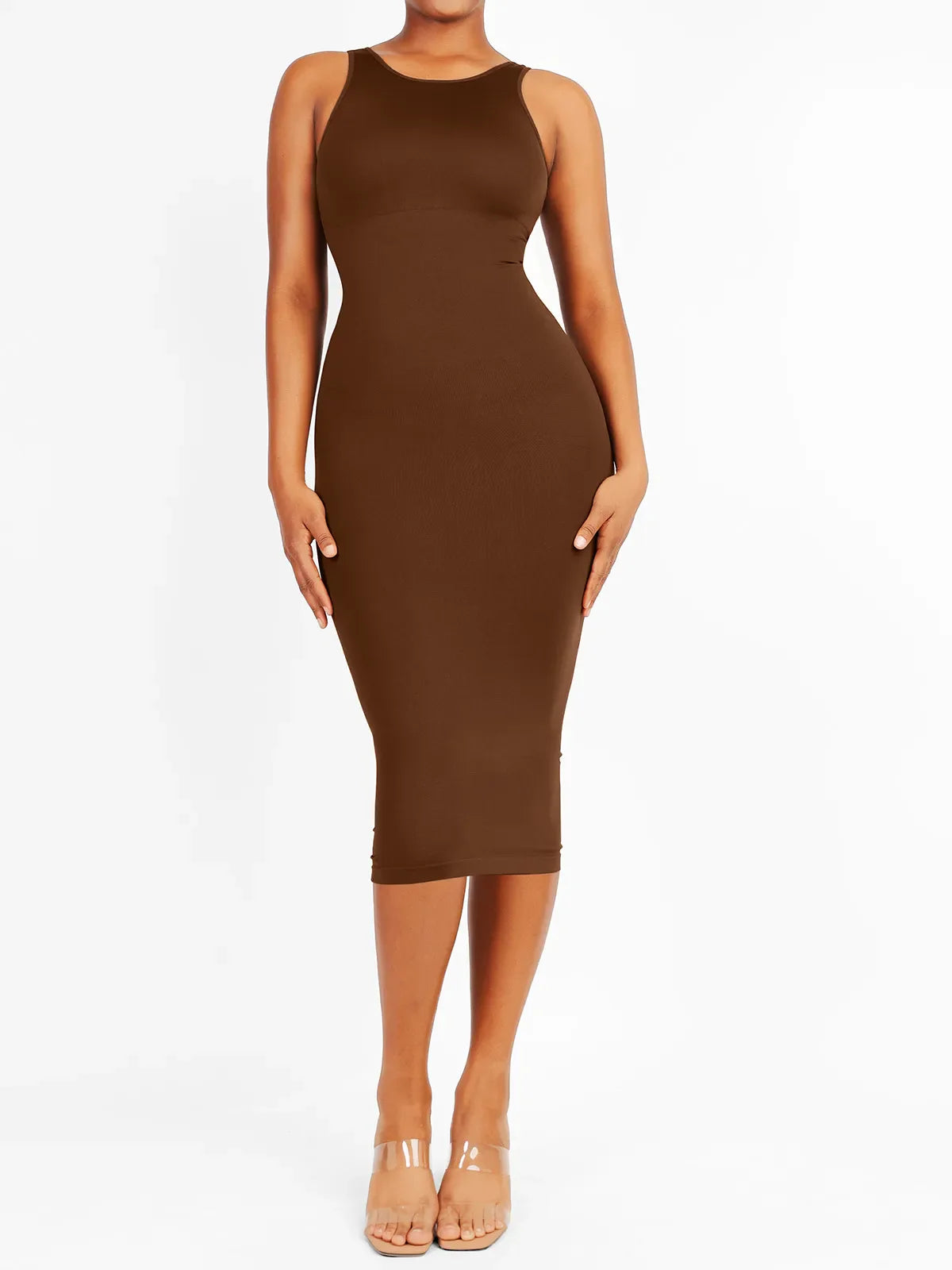 Shapewear Large U-Back Snatched Seamless Dress