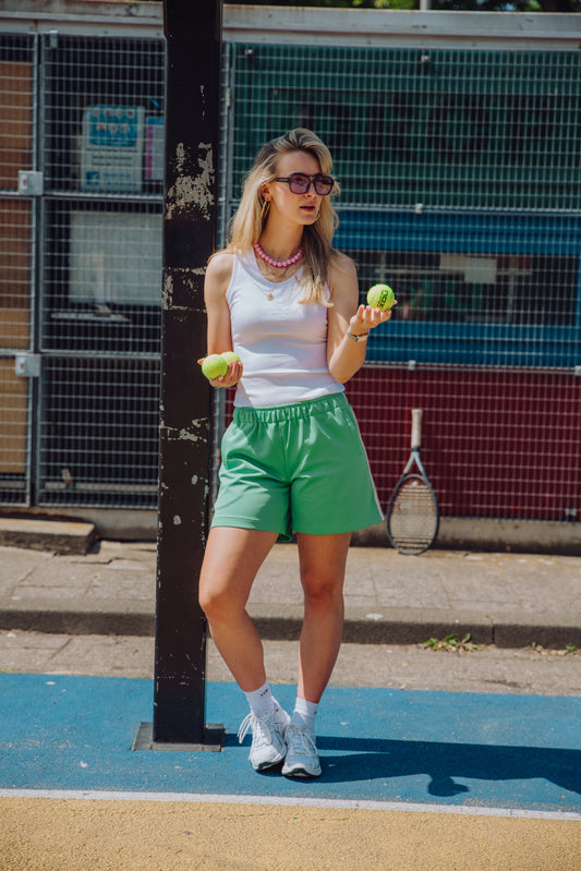 Stripe Short - Groen