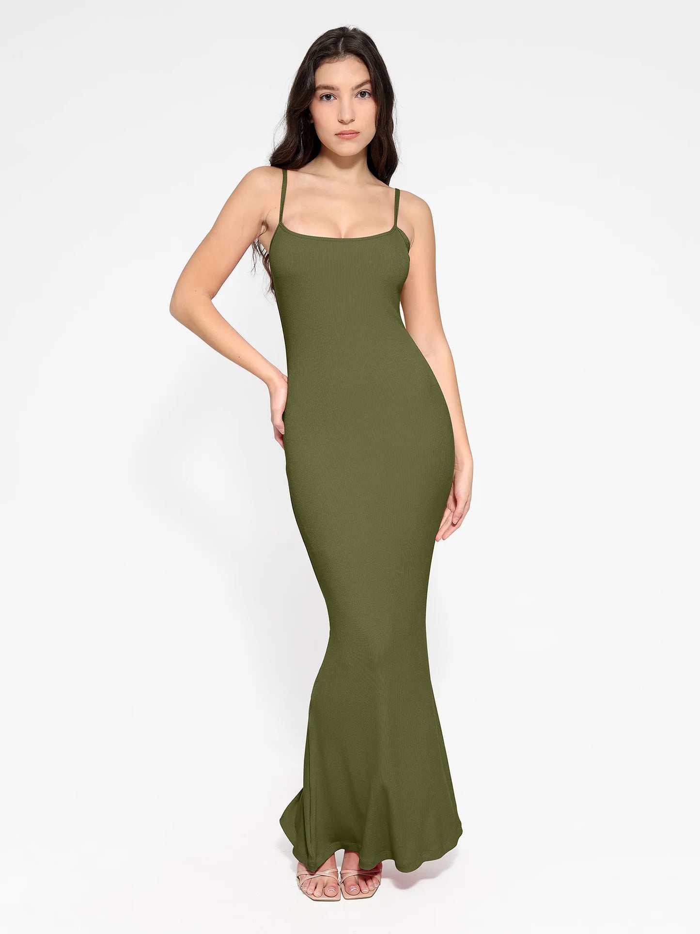 Shapewear Modal Slimming Maxi Slip Dress