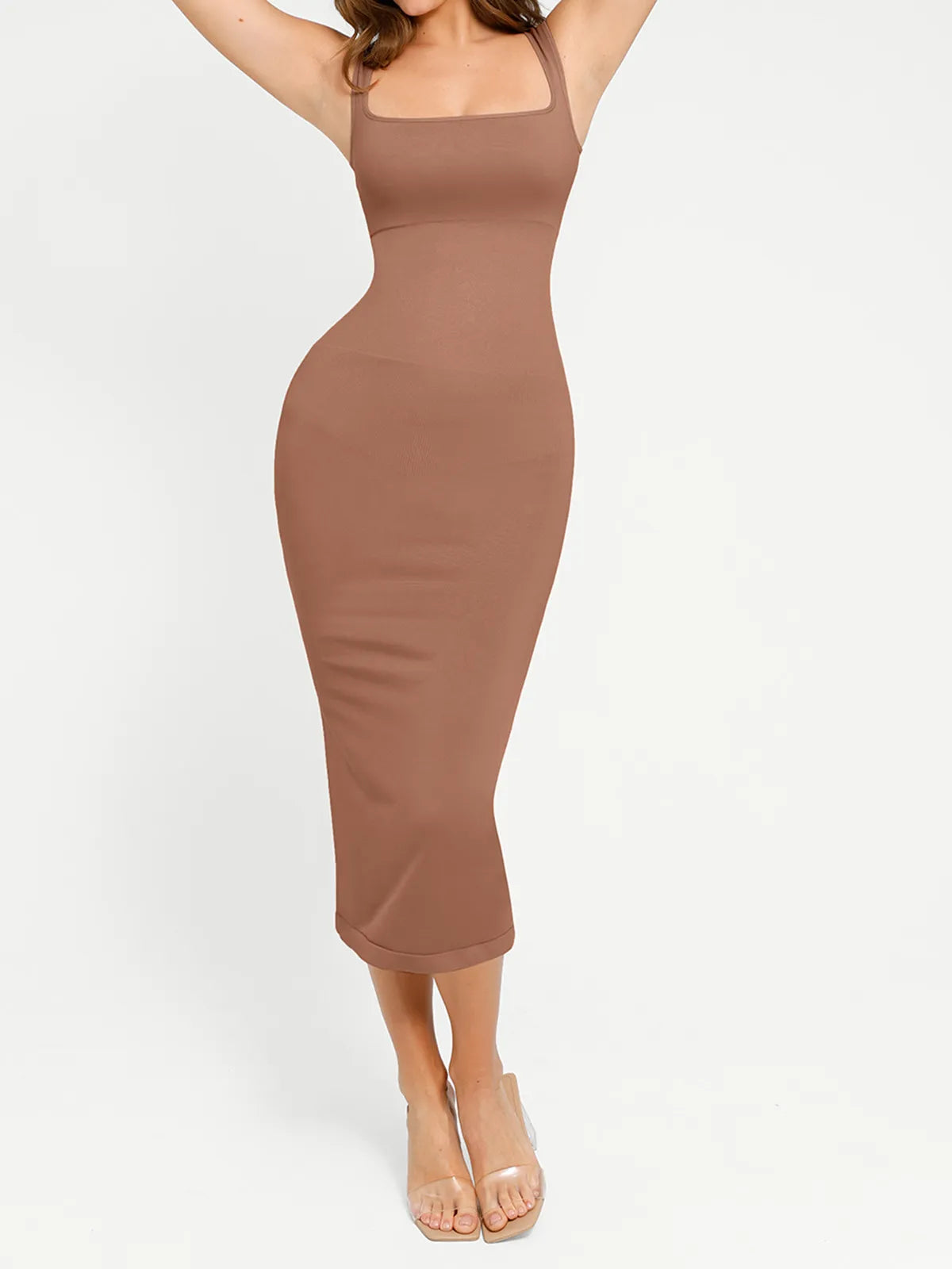 Shapewear Seamless Sleeveless Slimming Dress Set