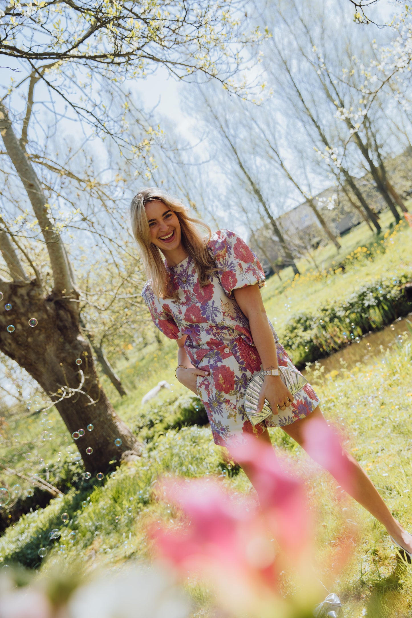 Nessa Short - Lila/Roze