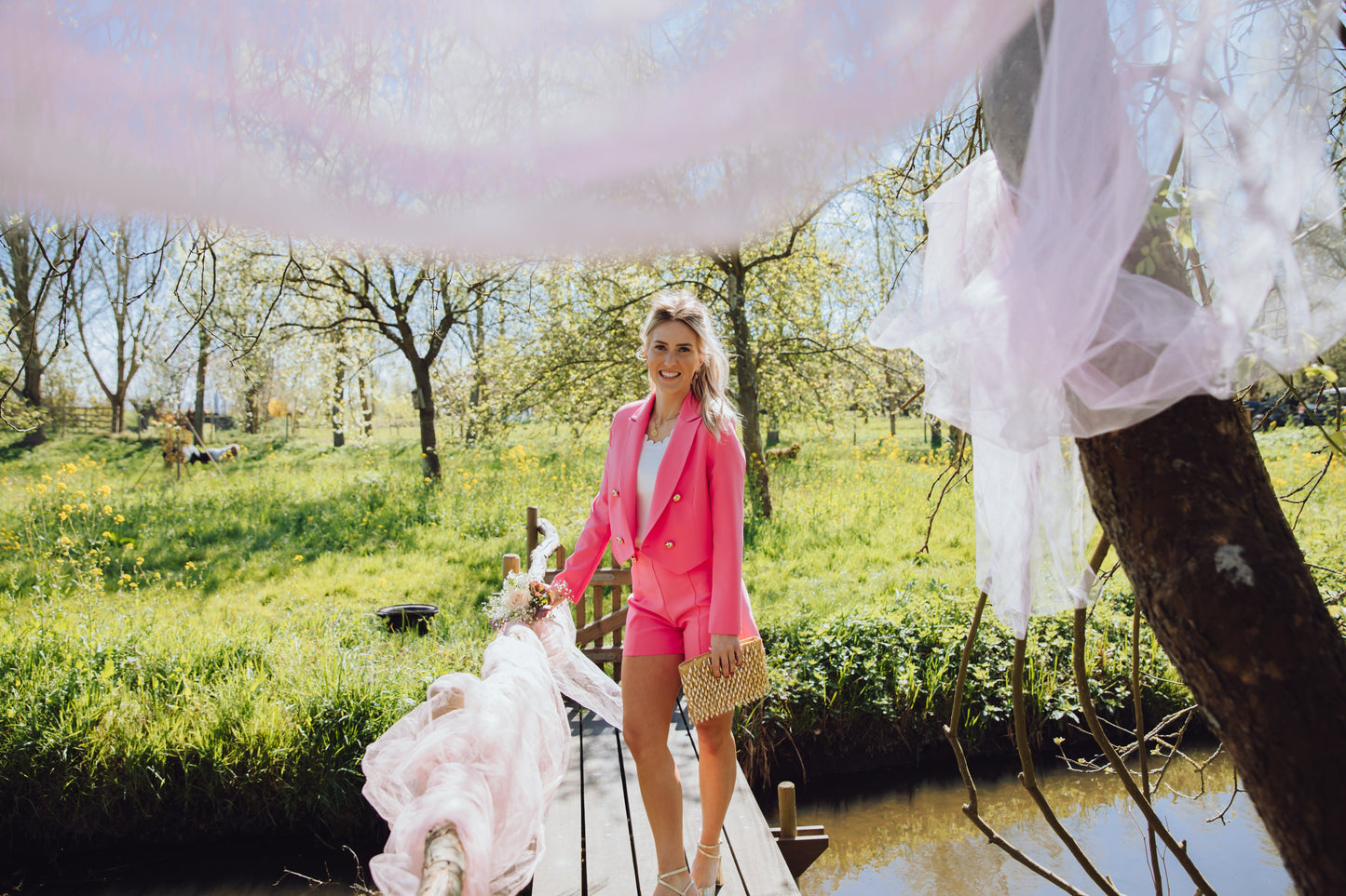 Paloma Short - Pink Camelia